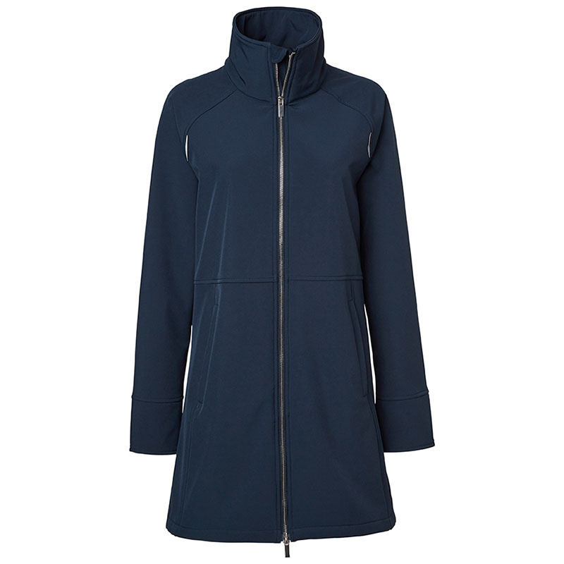 Lange Rijjas Juno Parka Marineblauw