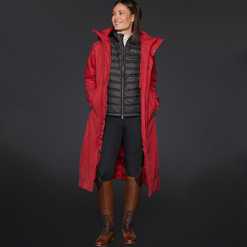 Lange Rijjas Felicia Padded Rood