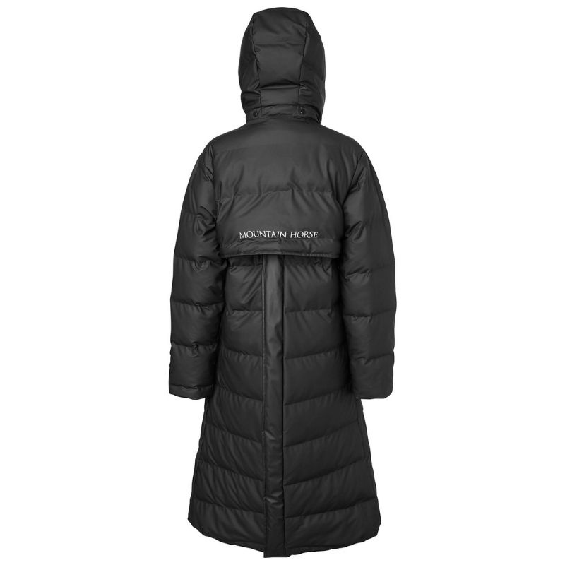 Lange Rijjas Blizz Padded Raincoat Zwart