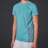 T-shirt Umi Tech Junior Lichtblauw