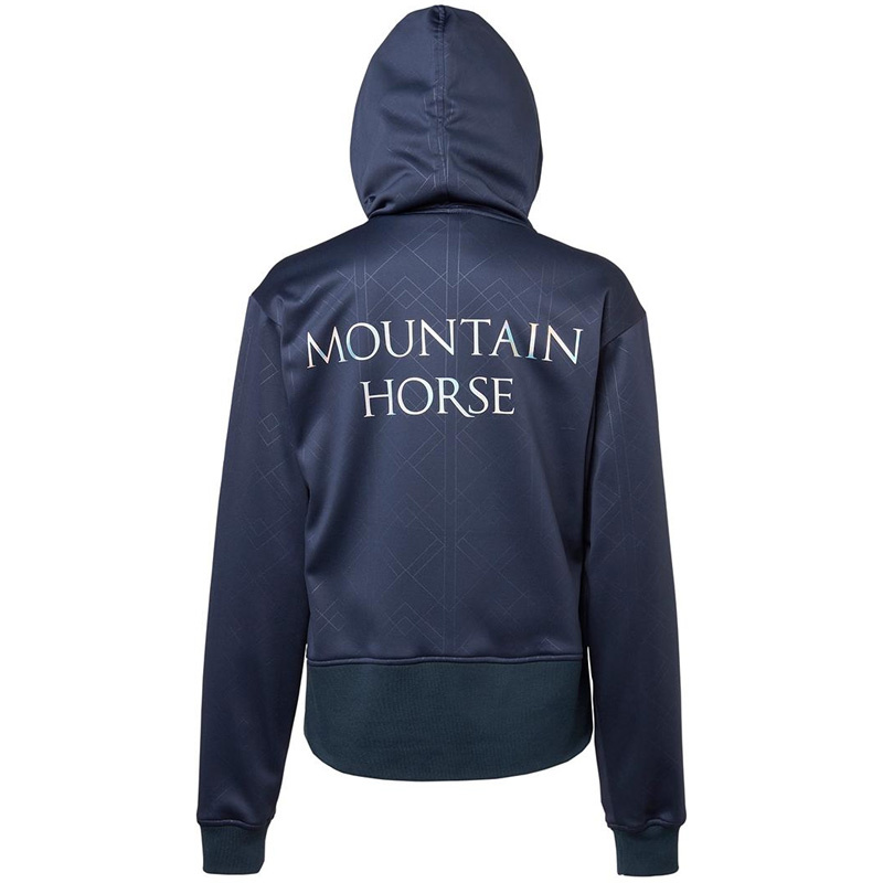 Hoodie Starla Zip Marineblauw