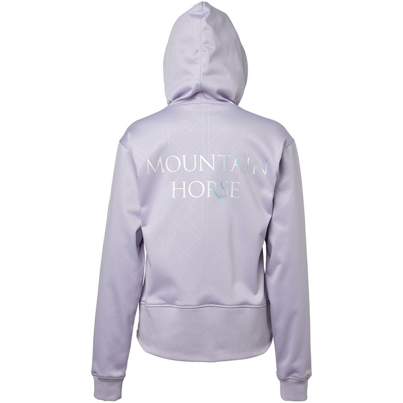 Hoodie Starla Zip Paars