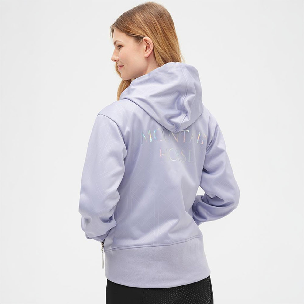 Hoodie Starla Zip Paars