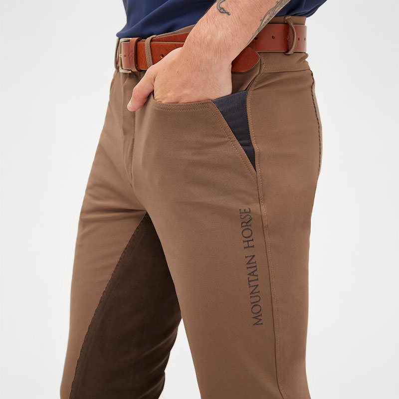 Herenrijbroek Baldur Jodhpurs Full Grip Taupe