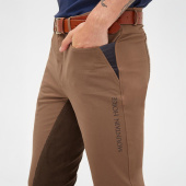Herenrijbroek Baldur Jodhpurs Full Grip Taupe Herenrijbroek Baldur Jodhpurs Full Grip Taupe