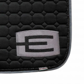 Zadeldek E-logo Zwart Grijs/Zwart