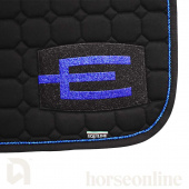 Zadeldek E-logo Zwart Zwart/Blauw