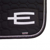 Zadeldek E-logo Zwart Zwart/Zilver