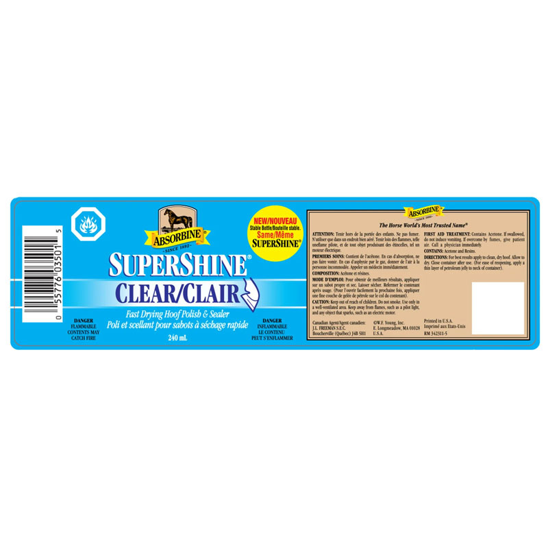 Hooglans Hoeflak 236 ml Helder