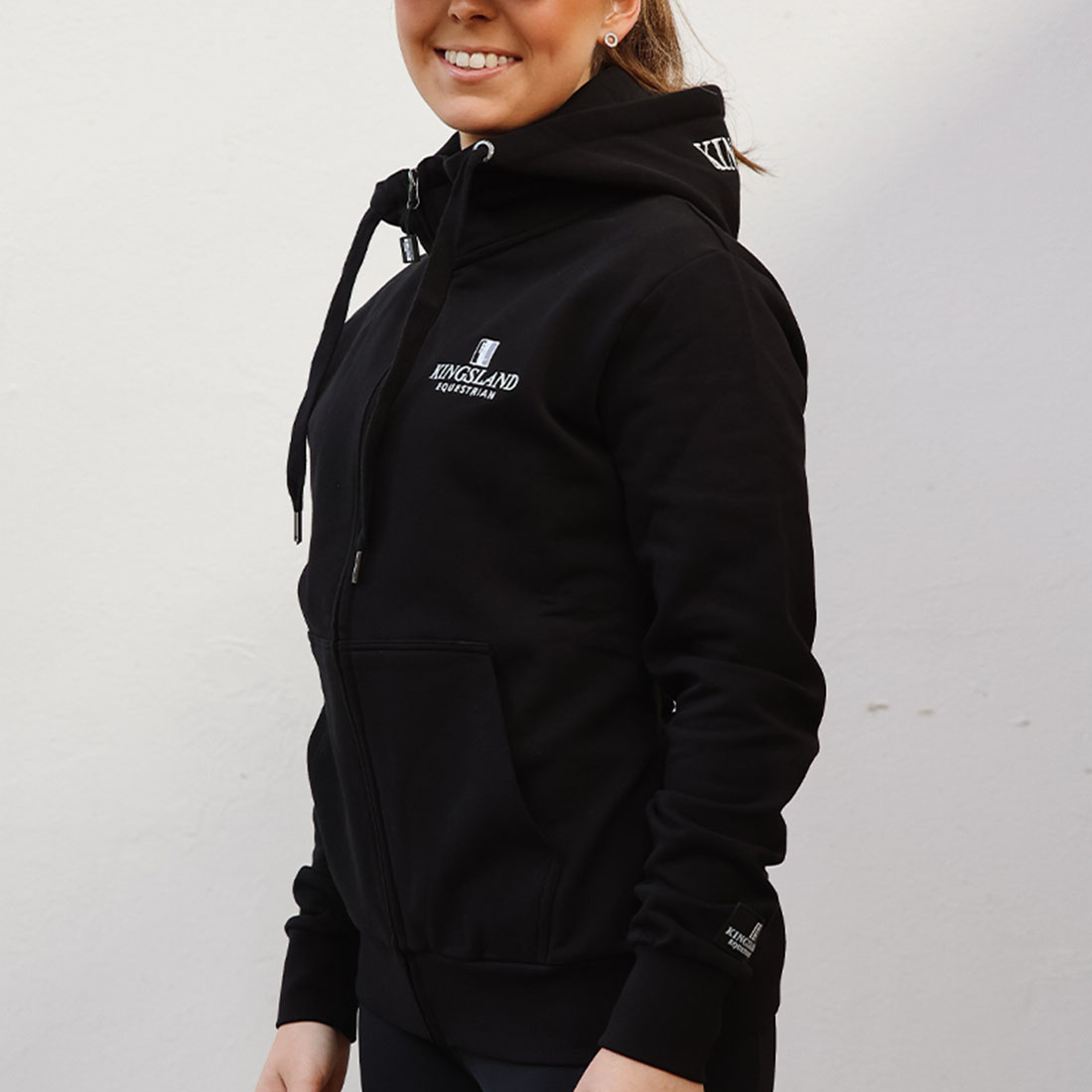 College Trui Classic Unisex Zwart