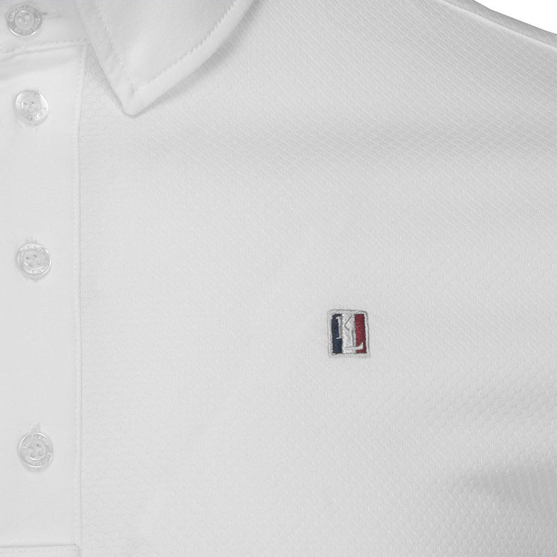 Wedstrijdtop Heren Classic Short Sleeve Wit