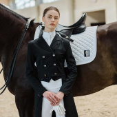 Dressuurzadeldekje Classic Wit Dressuurzadeldekje Classic Wit