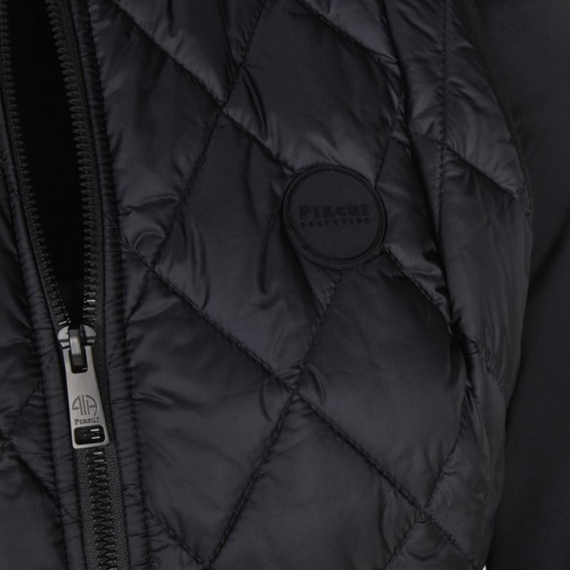 Vest Quilted Selection Zwart