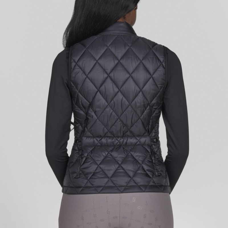 Vest Quilted Selection Zwart