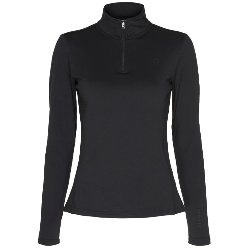 Functioneel Shirt Kolyma 1/4 Zip Zwart