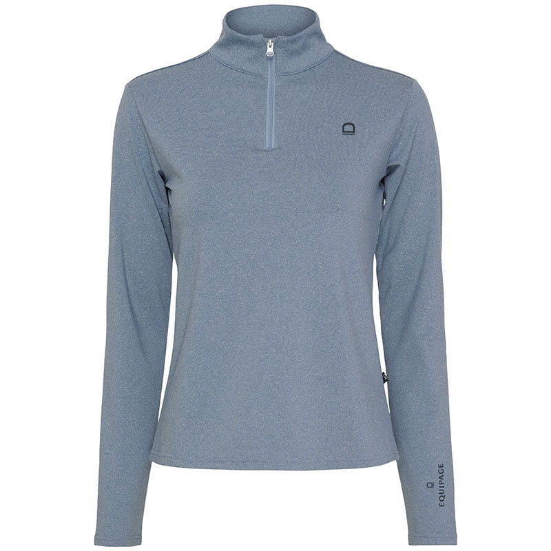Functioneel Shirt Kolyma 1/4 Rits Blauw