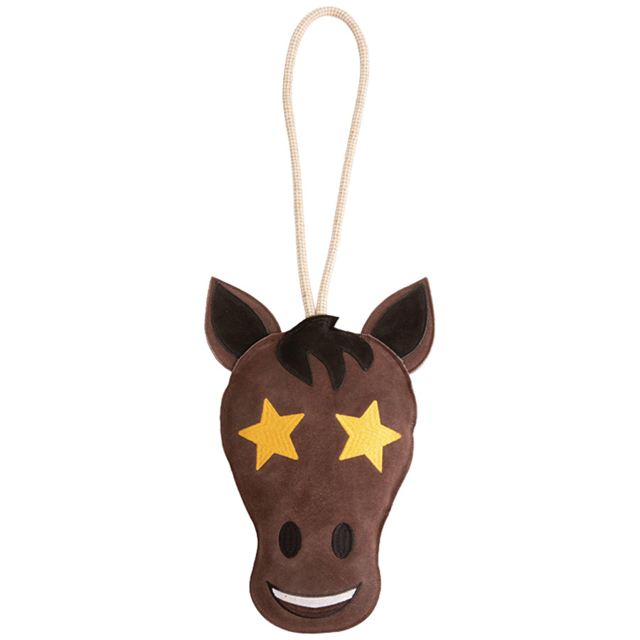 Paardenspeelgoed Equimojis The Superstar Donkerbruin