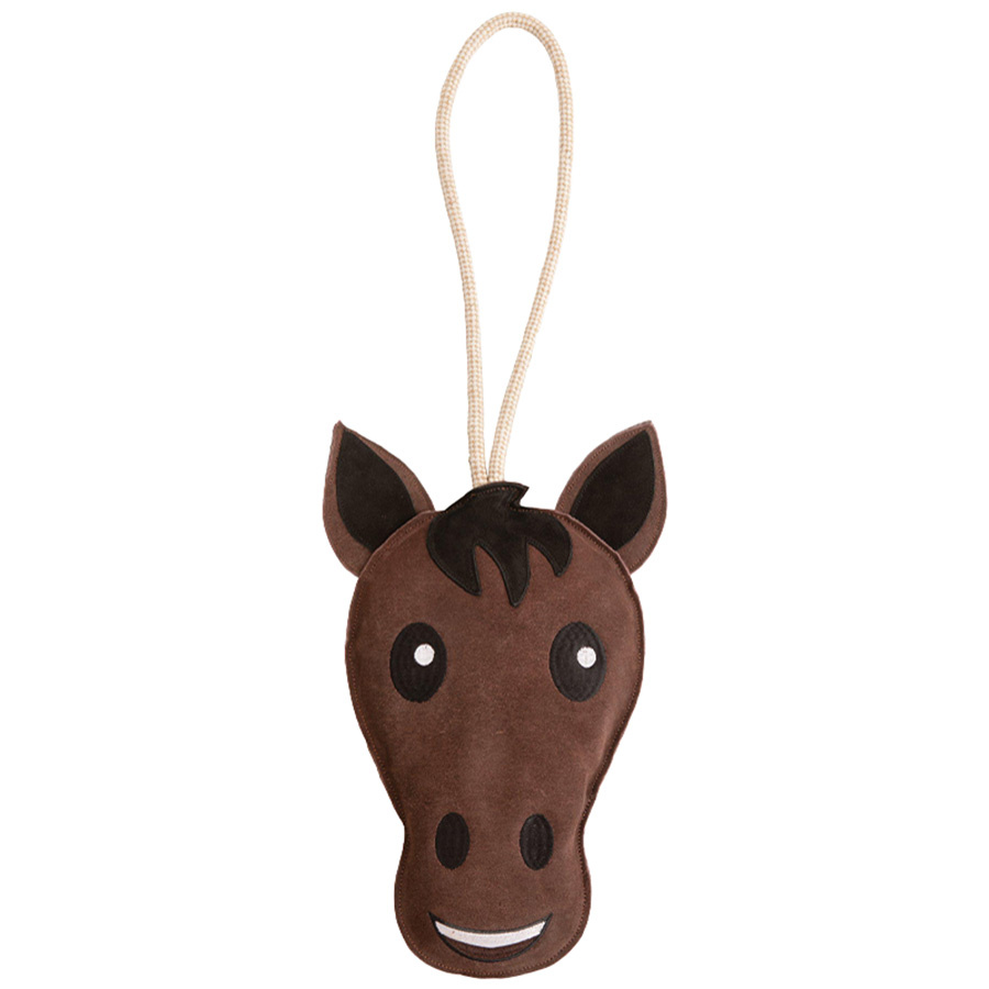 Paardenspeelgoed Equimojis The Happy One Donkerbruin