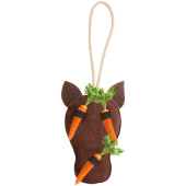 Paardenspeelgoed Equimojis The Happy One Donkerbruin Paardenspeelgoed Equimojis The Happy One Donkerbruin