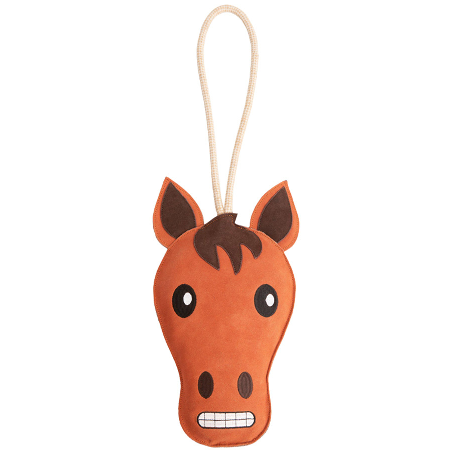 Paardenspeelgoed Equimojis The Sensitive One Oranje