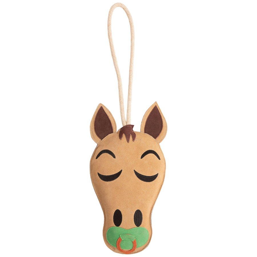 Paardenspeelgoed Equimojis The Tiny Troubleheart Bruin