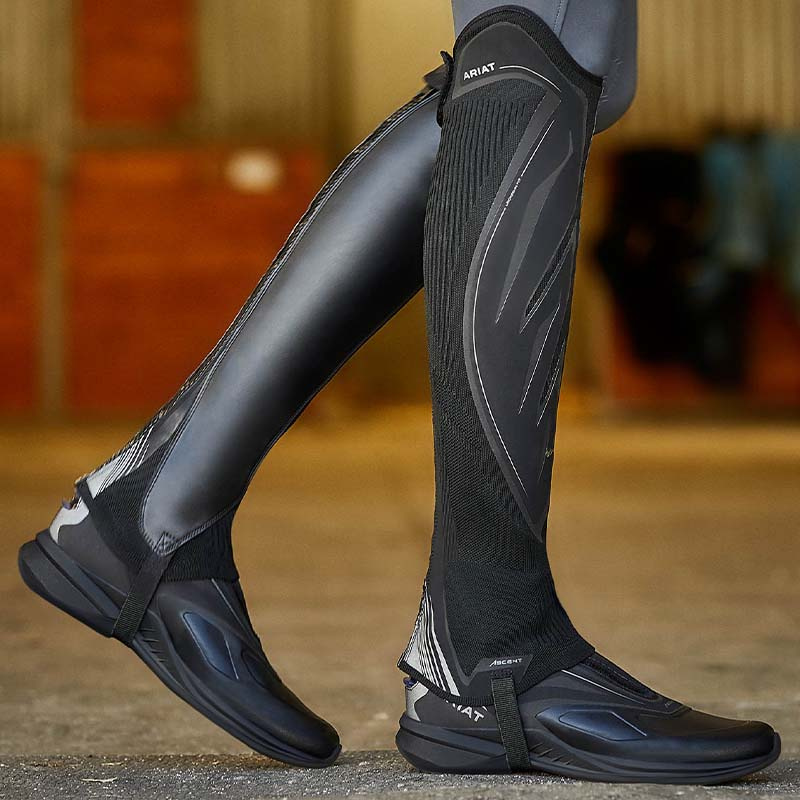 Korte Chaps Ascent Zwart