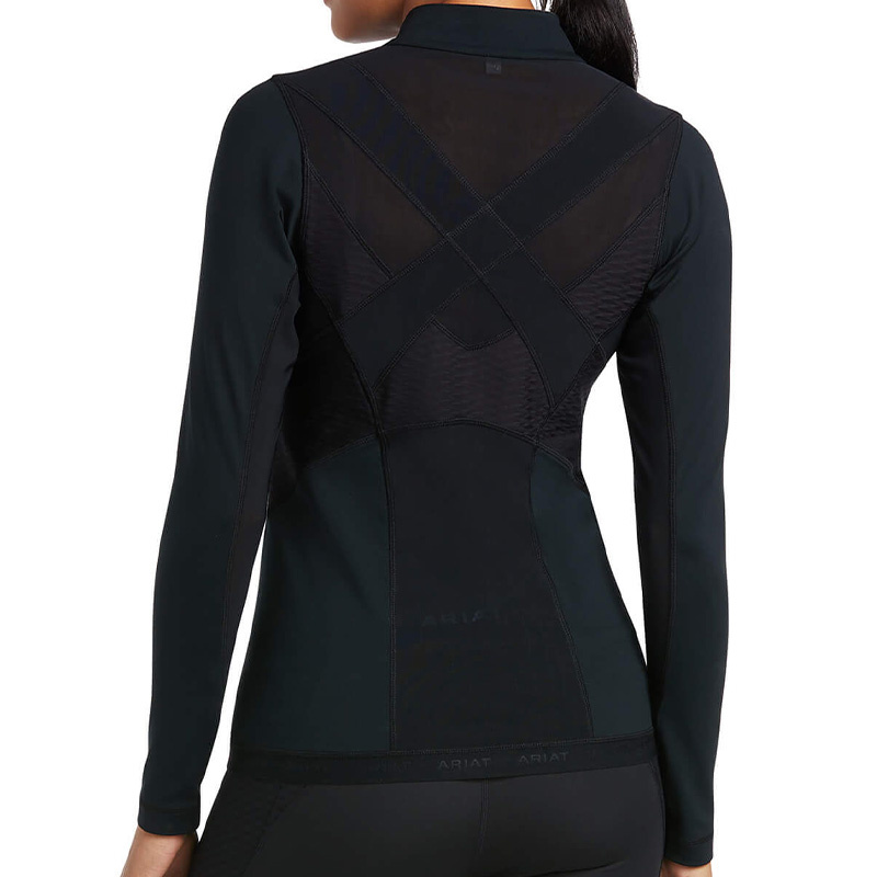 Trui Ascent 1/4 Zip Zwart