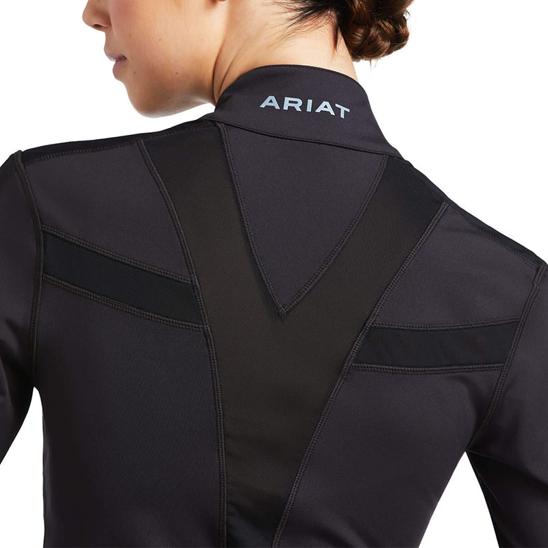 Trui Ascent Full Zip Zwart