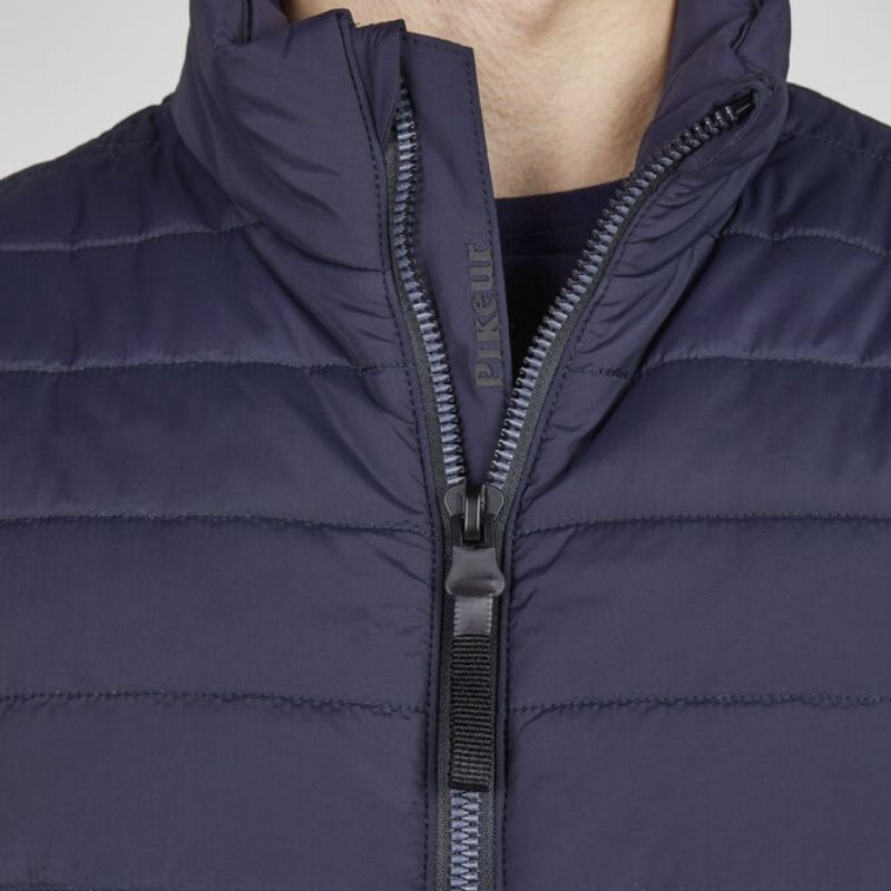 Vest Quilted Core Men Marineblauw