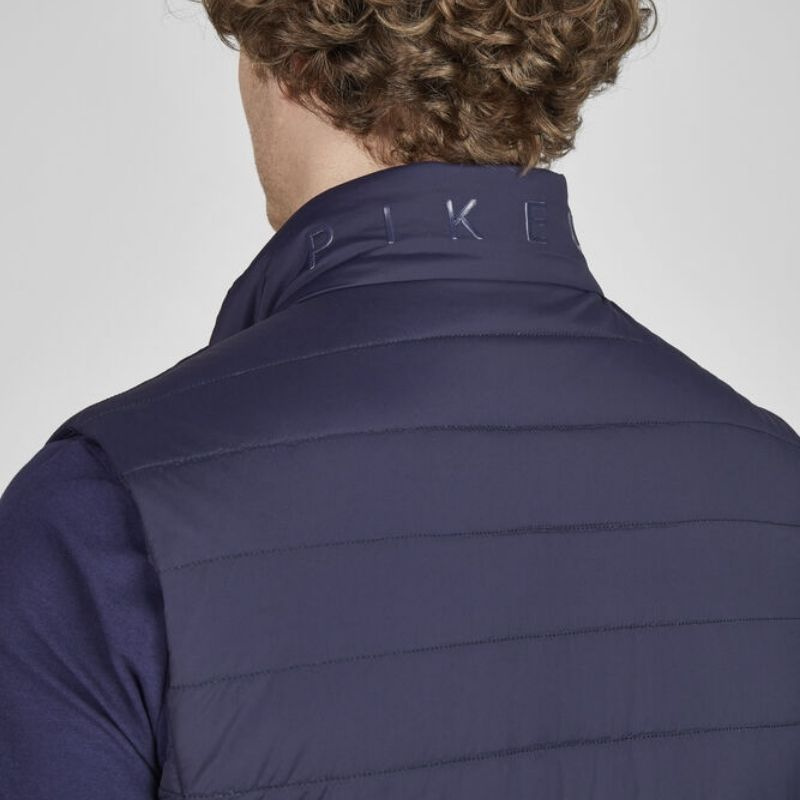 Vest Quilted Core Men Marineblauw