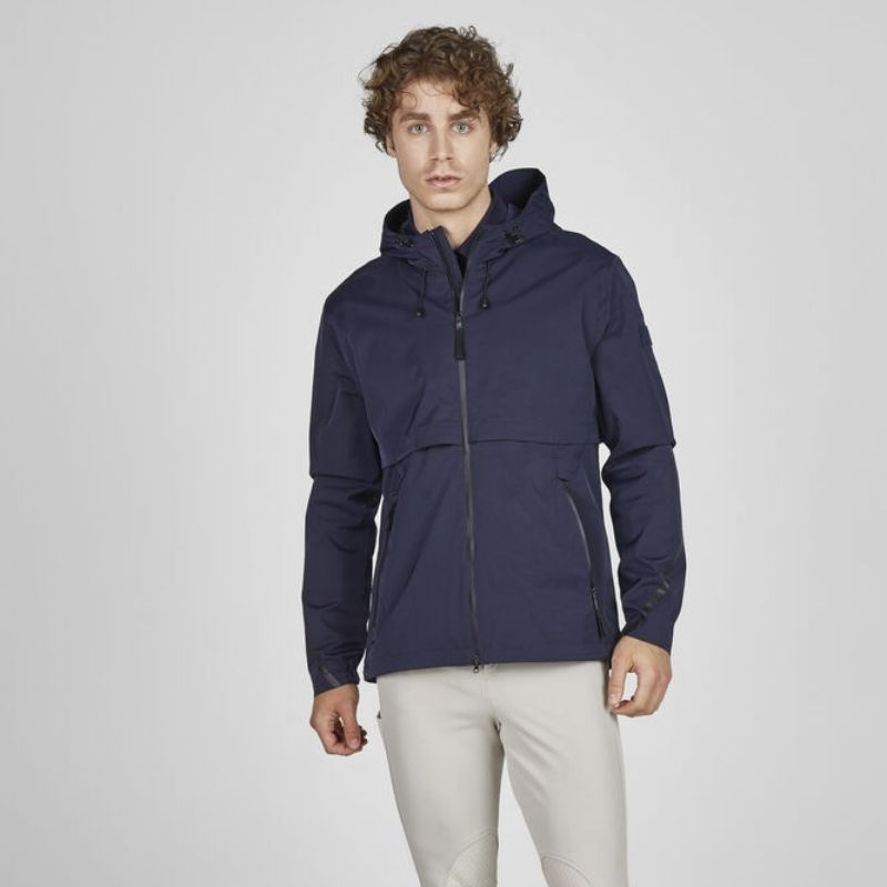 Regenjas Core Men Marineblauw