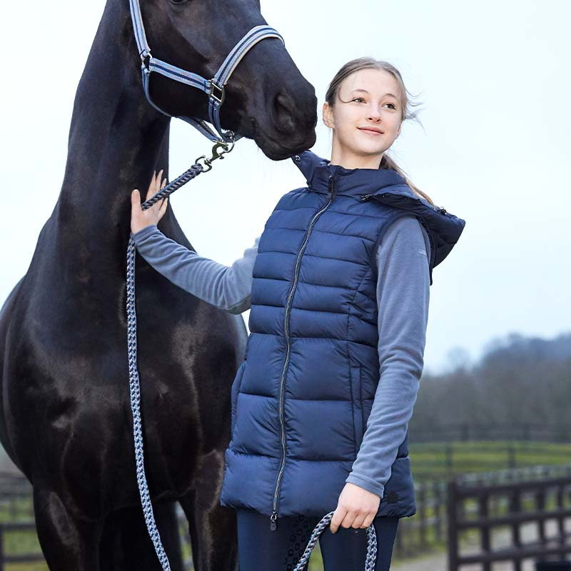 Lange Rijvest Jill Marineblauw