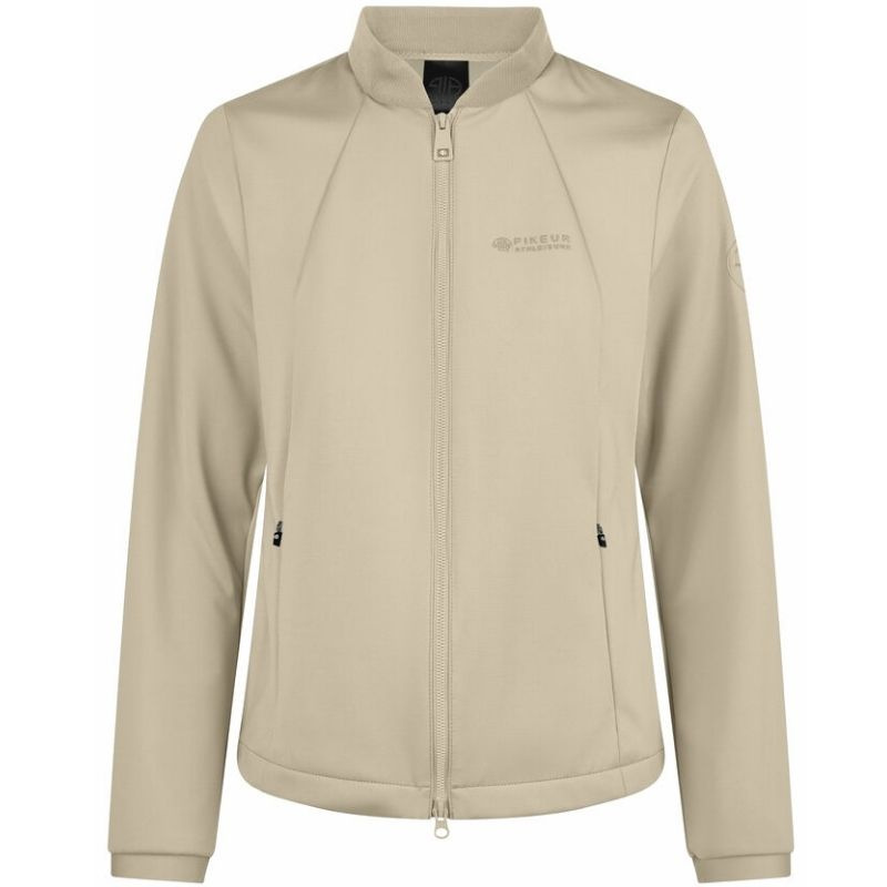 Fleecejas Athleisure Beige
