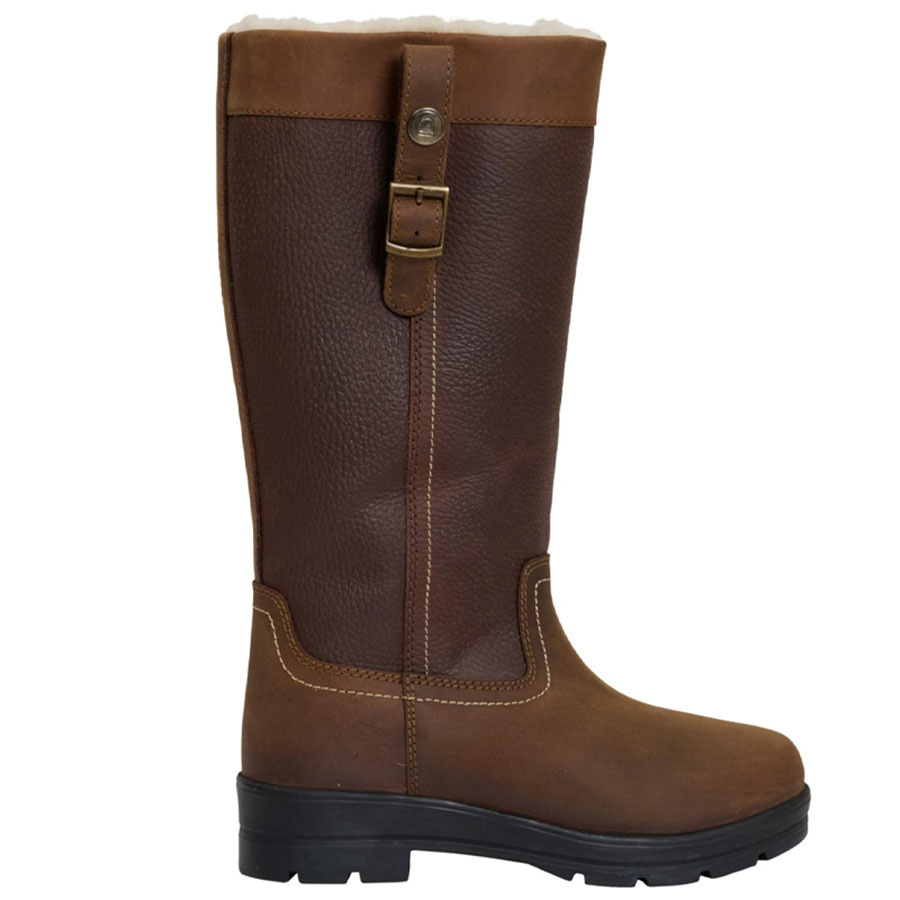 Gevoerde Stalschoenen Winter Bruin
