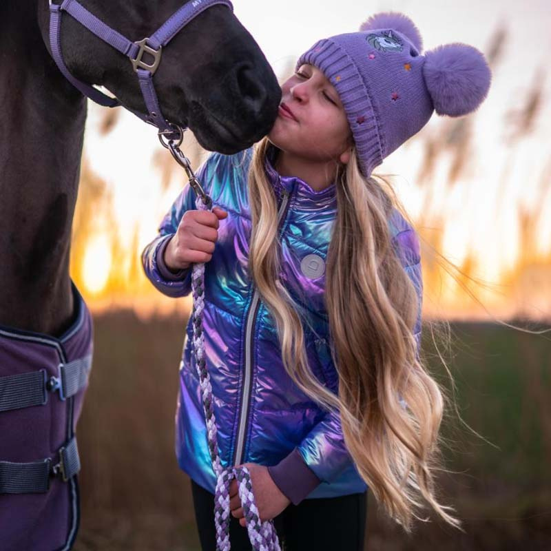 Muts Kinderen/Junior Sif Unicorn Paars