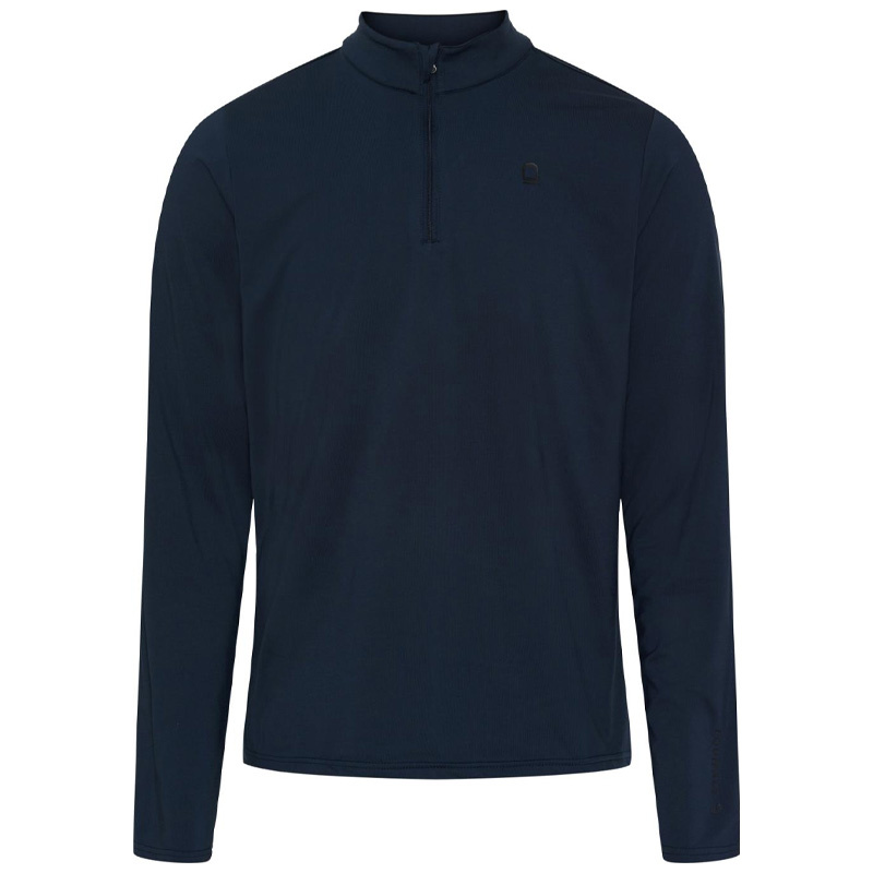 Functioneel Shirt Heren Steve 1/4 Zip Marineblauw