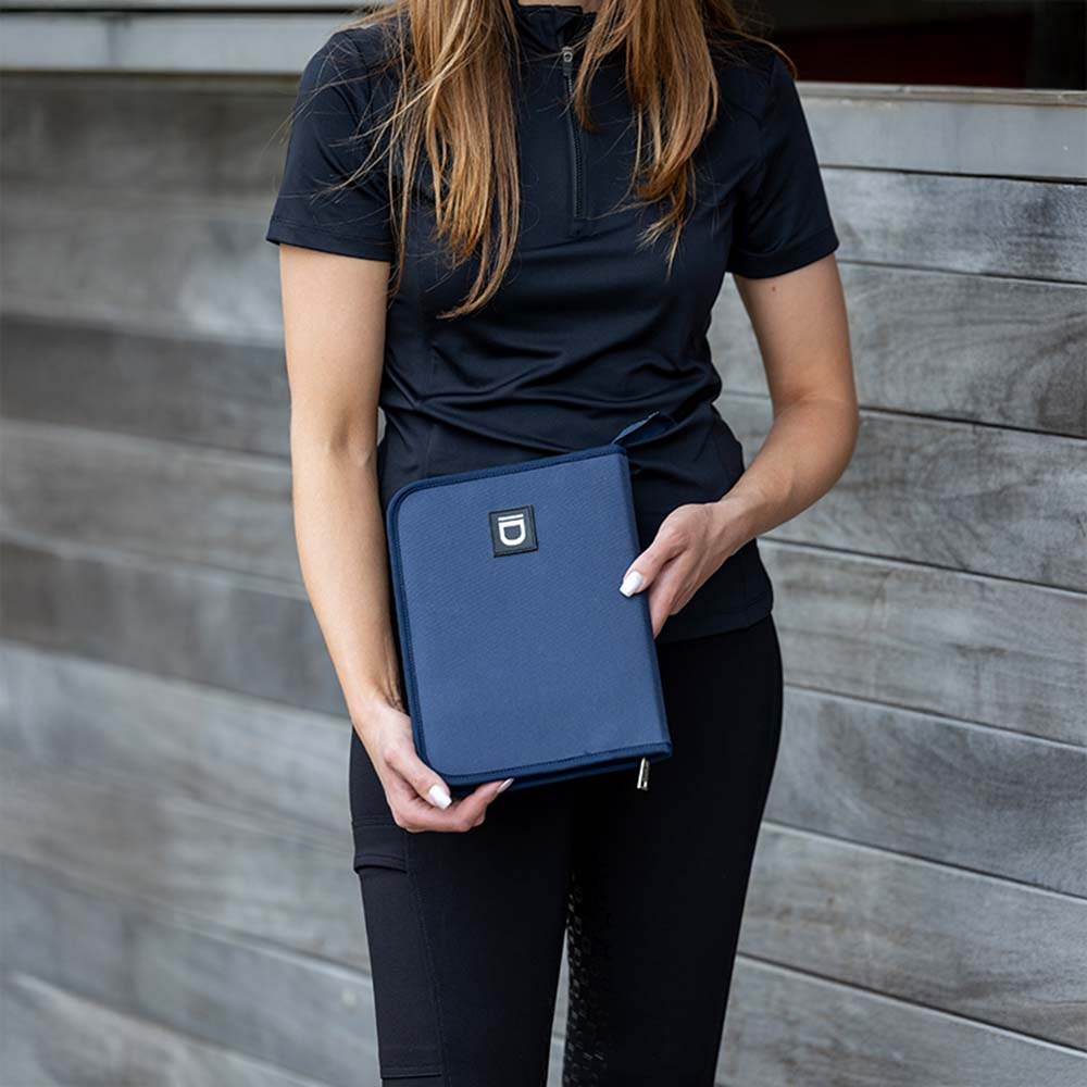 Paspoorttas Agate Marineblauw