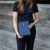 Paspoorttas Agate Marineblauw Paspoorttas Agate Marineblauw