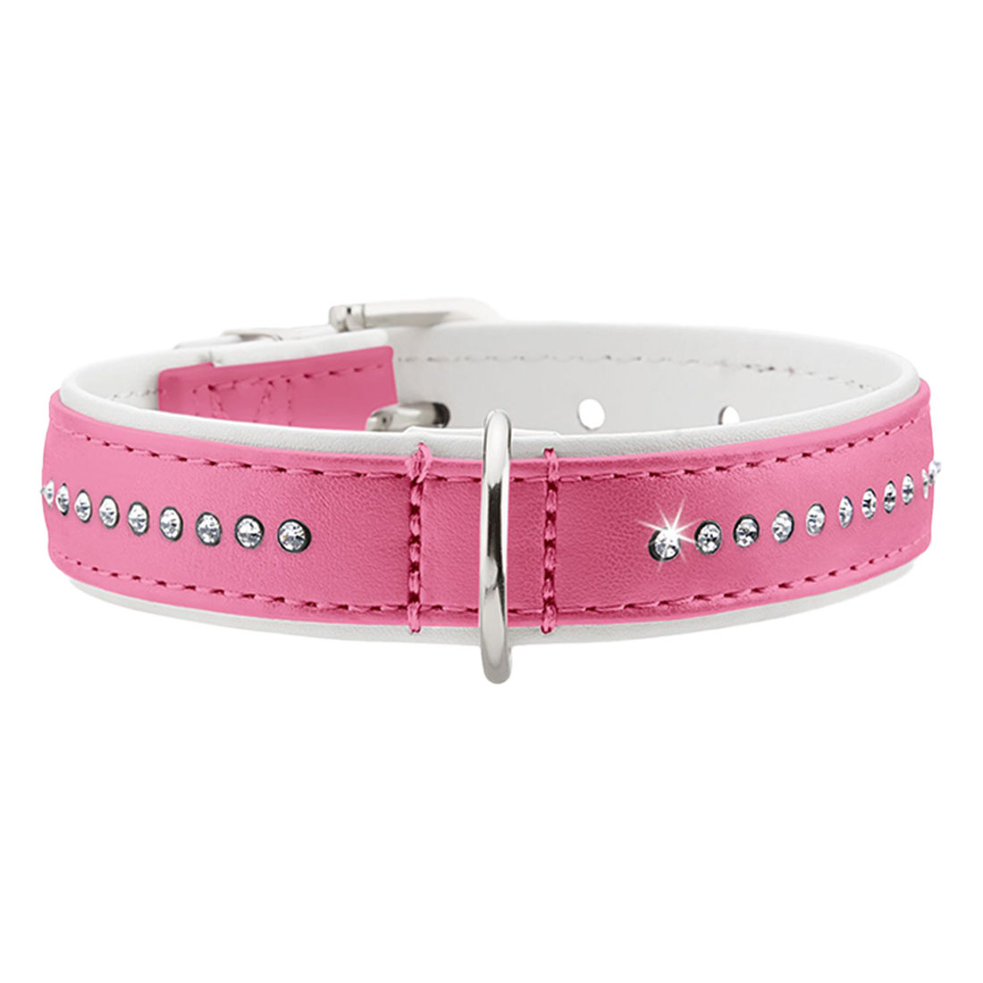Hondenhalsband Modern Art Luxus Cerise