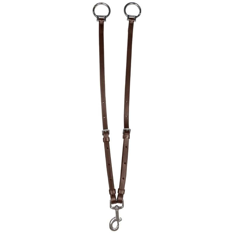Korte martingaal Snap Rings X-Line Bruin Full