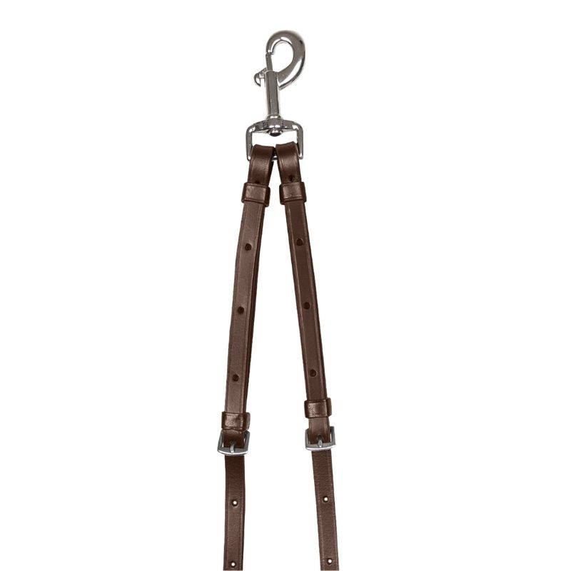 Korte martingaal Snap Rings X-Line Bruin Full