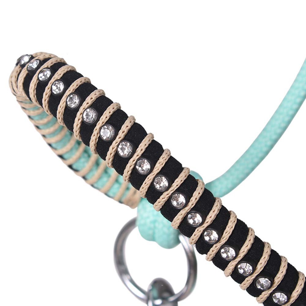 Touwhalster met teugels Combi Liberty Lichtgroen