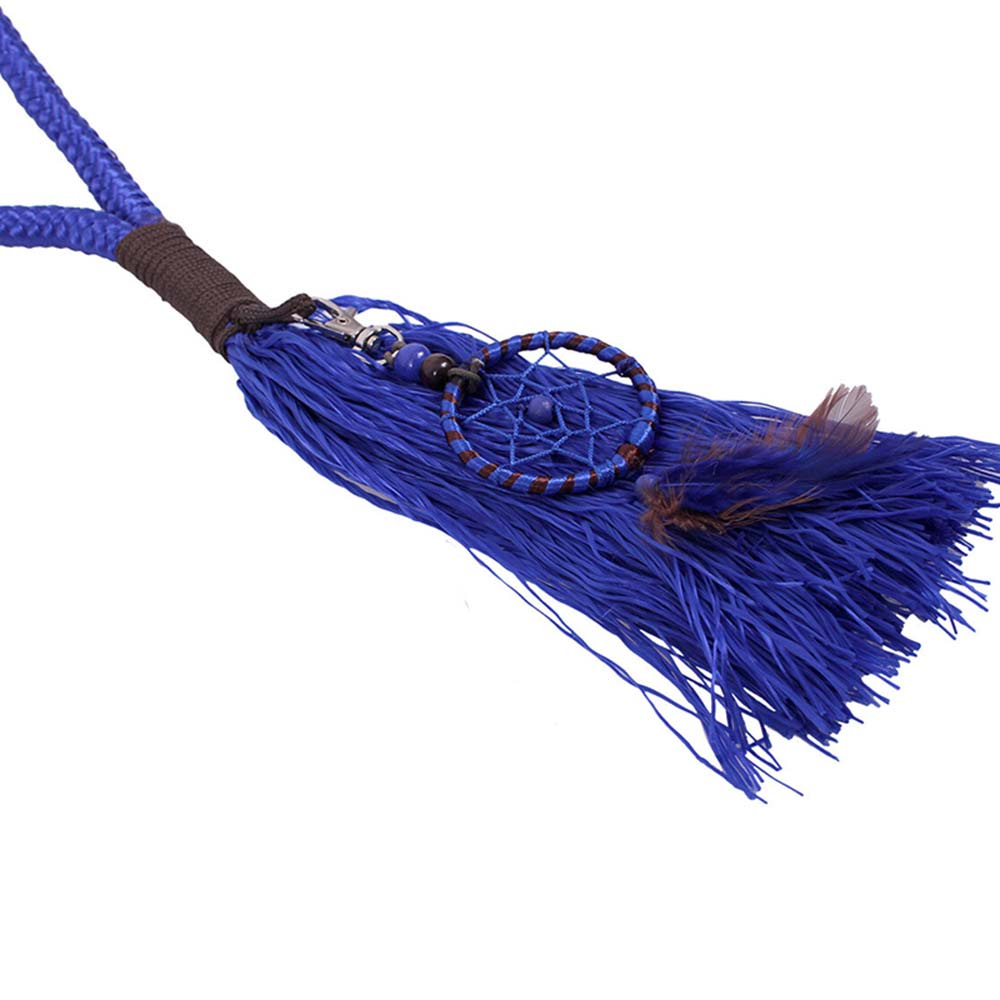 Touwhalster met teugels Combi Liberty Blauw