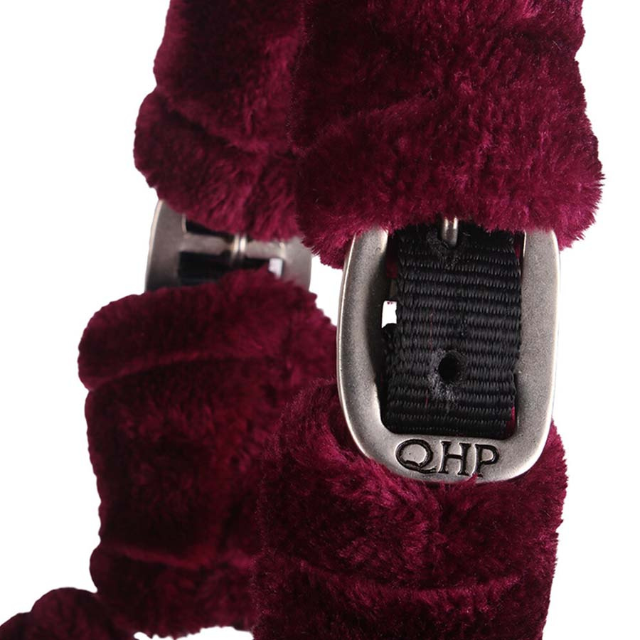 Halster Alaska Fauxfur Wijnrood