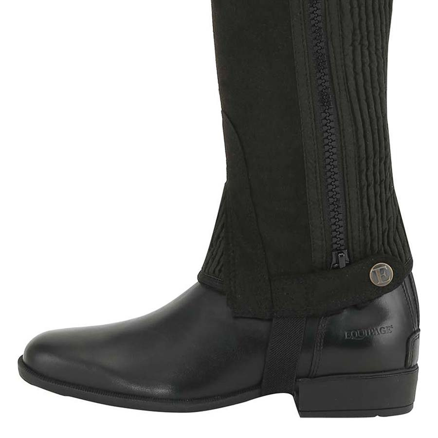 Korte Chaps Jr Aspen Zwart