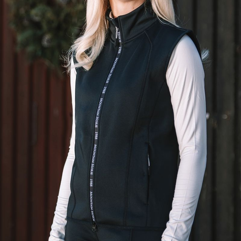 Rijbodywarmer Riley Zwart