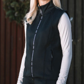 Rijbodywarmer Riley Zwart Rijbodywarmer Riley Zwart
