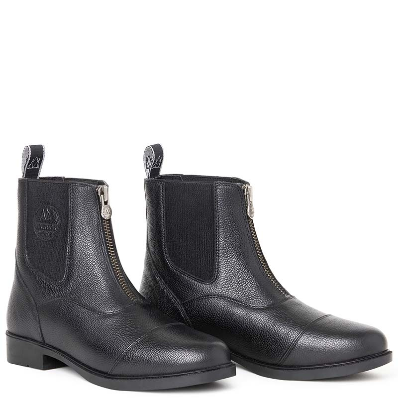 Jodhpurs Ragazza Young Front Zip Paddock Zwart