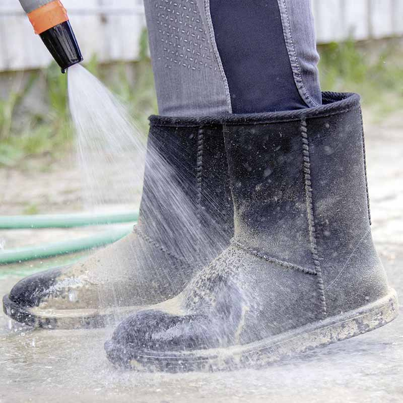 Gevoerde All-weather laarzen Davos Zwart