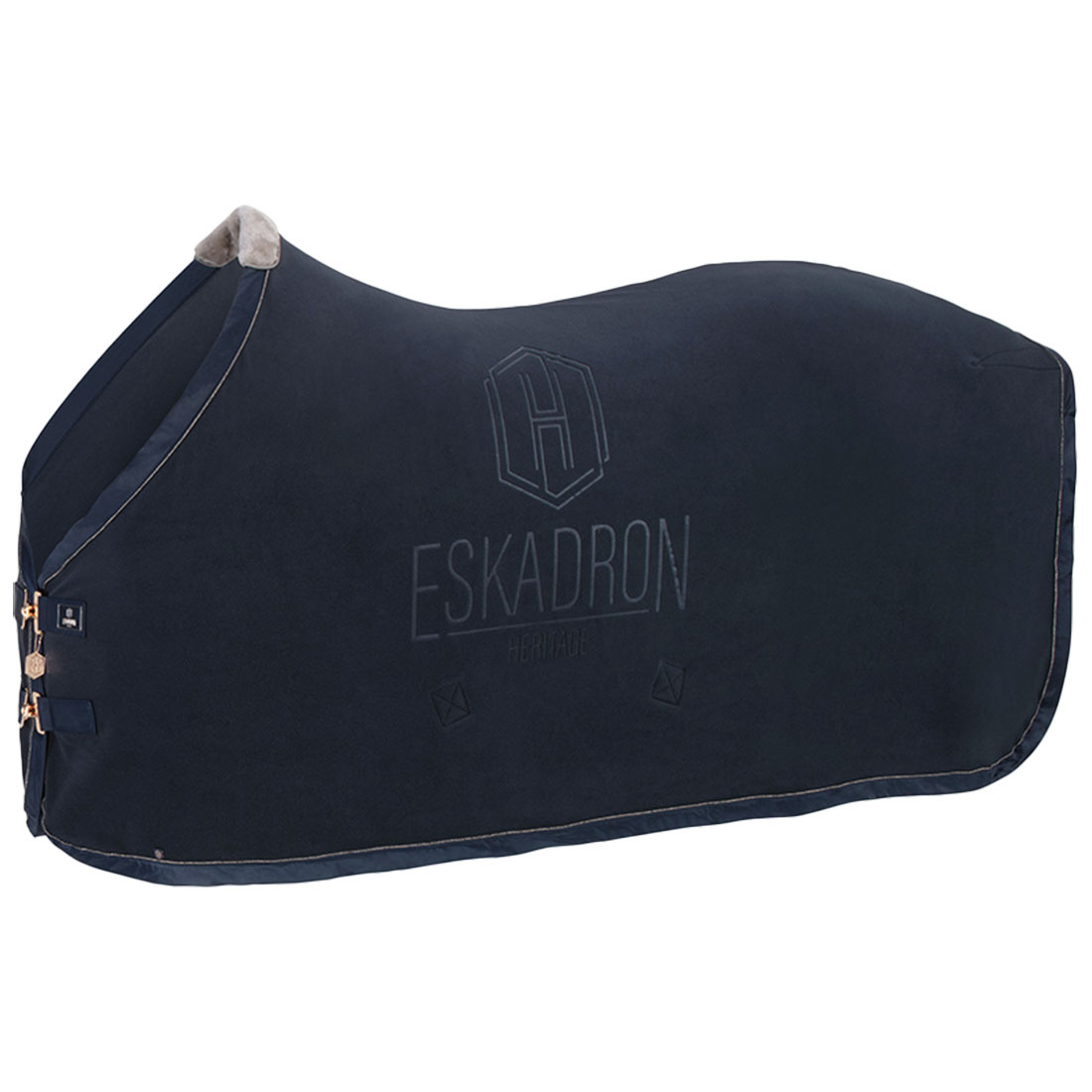 Fleece deken Shetty Fleece Stamp Heritage Marineblauw